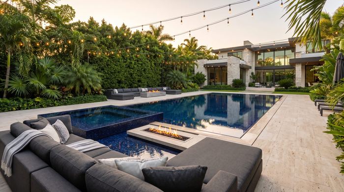 Resort-Style Backyard